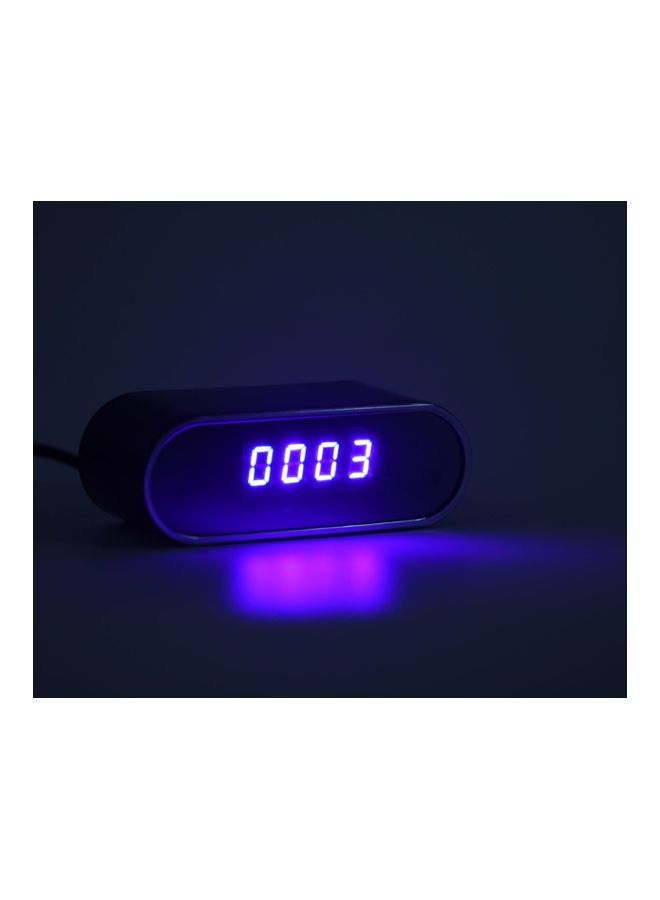 Generic - Wifi Digital Clock With Camera Black - Image 1