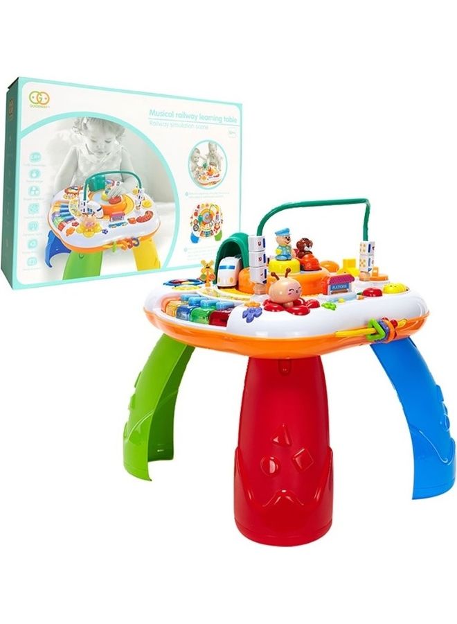 Goodway Baby Learning Table Toys With Music For Kids And Toddlers 15cm  - Image 1