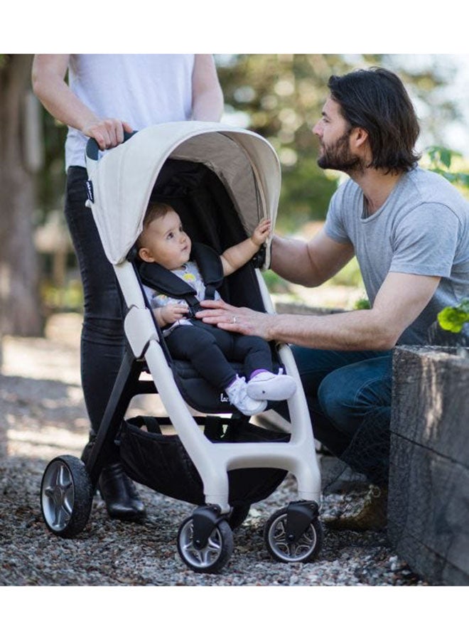 larktale - Chit Chat Plus Stroller - Cottesloe Cream (Suitable from Newborn up to 25 kgs) - Image 1