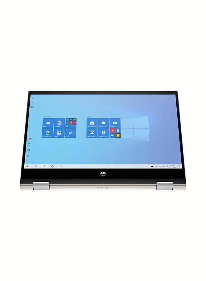 HP - Pavilion x360 2-in-1 (Upgraded Version) Laptop With 14-Inch Touch-Screen Full HD Display, 11th Gen Core i5 Processer/8GB RAM/256GB SSD/Intel UHD Graphics/Windows 10 /International Version English Warm Gold - Image 1