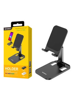 Kaku KSC-404 Liftable Foldable Desktop Holder For Phones and Tablets Black  - Image 1
