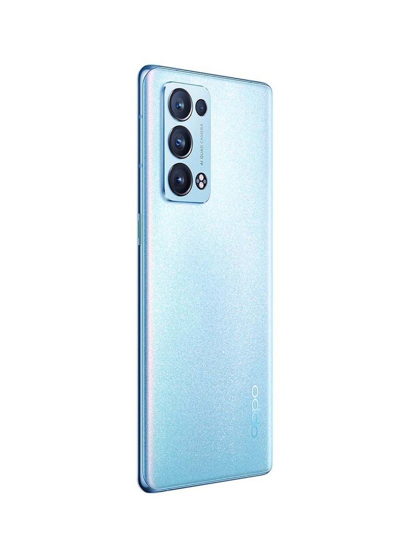 OPPO - Reno 6 Pro 5G Dual SIM Arctic Blue 12GB RAM 256GB With True Wireless And Mobile Stand - Middle East Version - Image 1