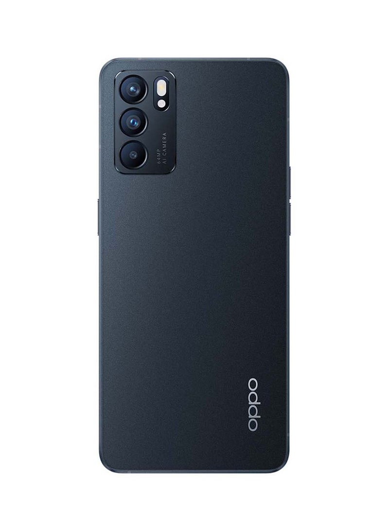 OPPO - Reno 6 5G Dual SIM Stellar Black 8GB RAM 128GB - Middle East Version - Image 1