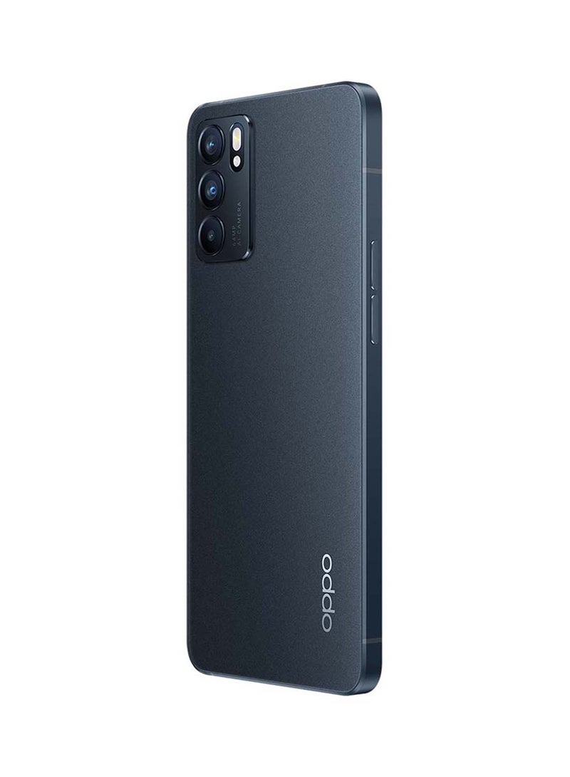 OPPO - Reno 6 5G Dual SIM Stellar Black 8GB RAM 128GB - Middle East Version - Image 1