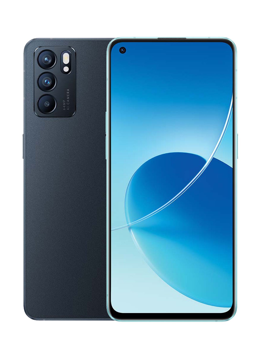 Reno 6 5G Dual SIM Stellar Black 8GB RAM 128GB - Middle East Version