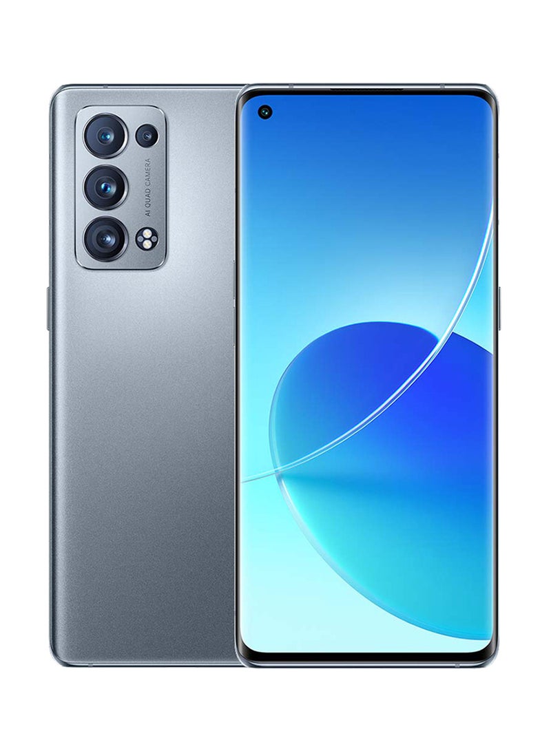 OPPO - Reno 6 Pro 5G Dual SIM Lunar Grey 12GB RAM 256GB - Middle East Version - Image 1
