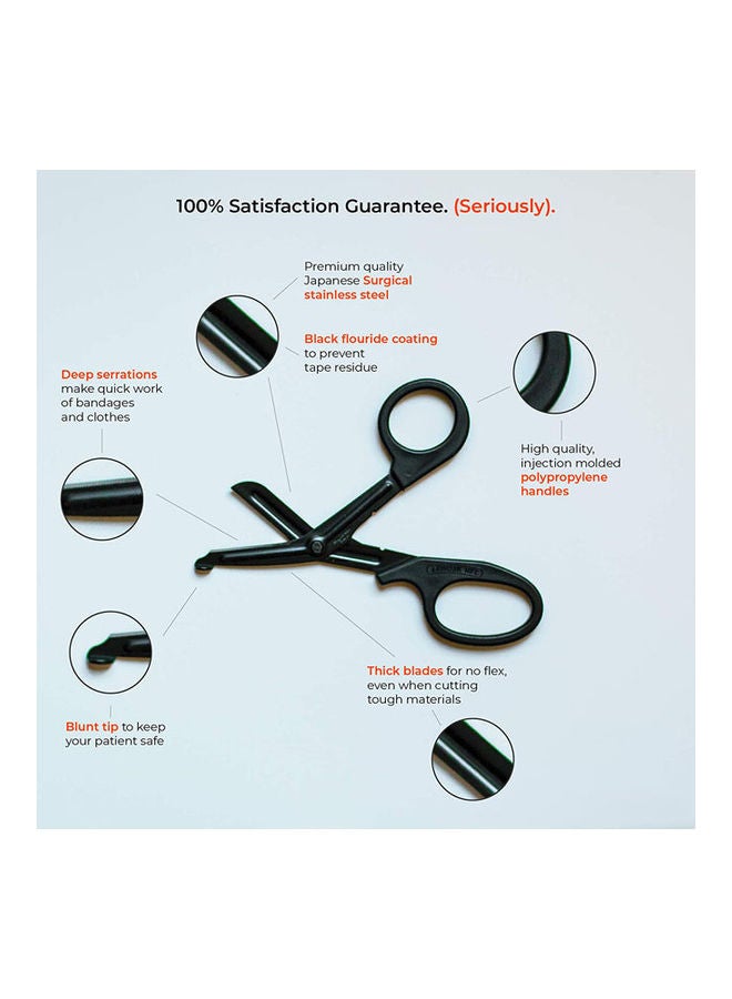 Rock Pow Fluoride Coated  Medical Scissor With Non-Stick Blades - Image 2