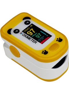 Portable Fingertip Pulse-Oximeter Yellow