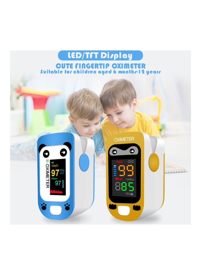 Generic - Portable Fingertip Pulse-Oximeter Yellow - Image 1