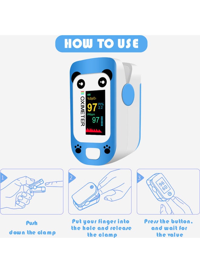 Generic - Portable Fingertip Pulse-Oximeter Yellow - Image 1