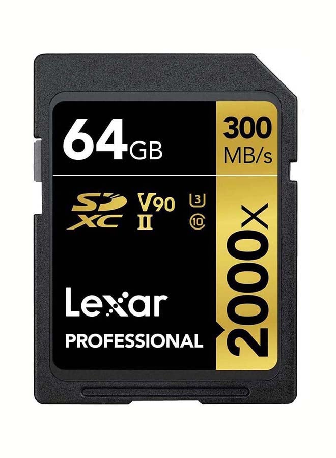 Lexar Professional 2000x SDHC /SDXC 64 GB  - Image 1