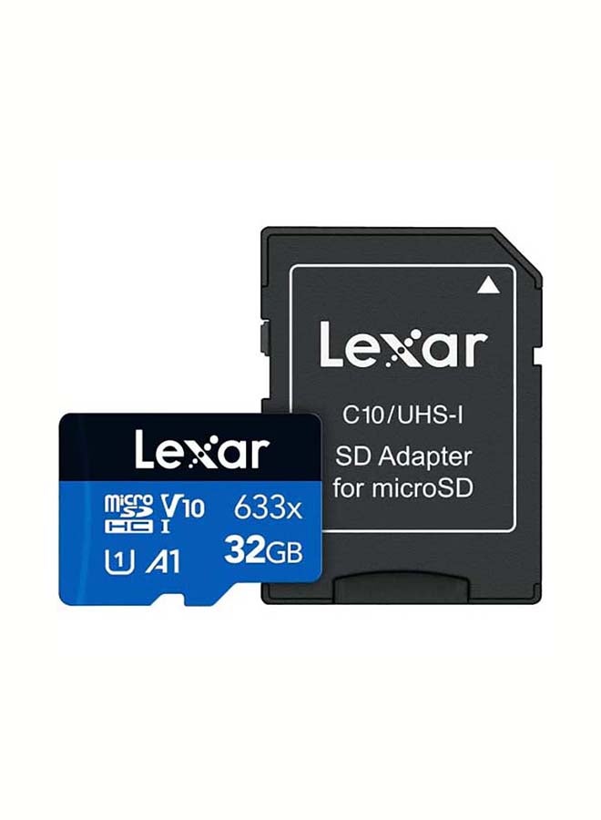 Lexar - 633x Micro SDHC/SDXC UHS-I Card 32 GB - Image 1