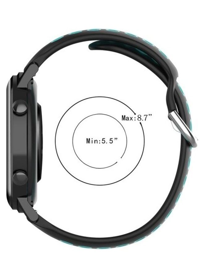 BGM Replacement Strap for Huawei Watch GT2 42mm Blue/Grey - Image 4