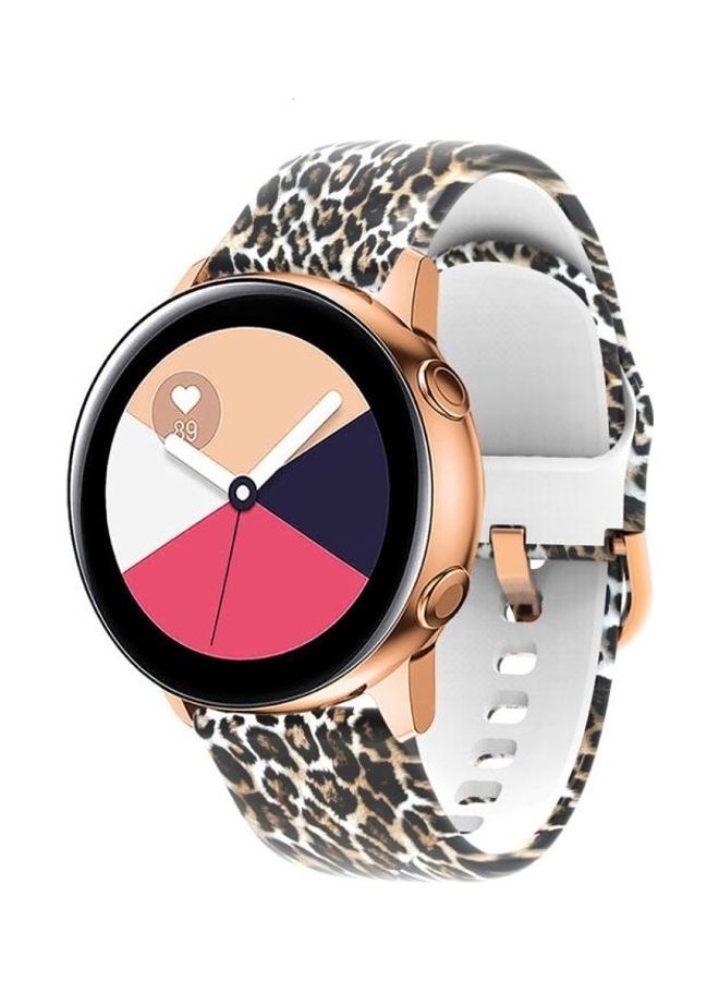 BGM Replacement Strap for Samsung Galaxy Watch 46mm Brown Leopard - Image 3