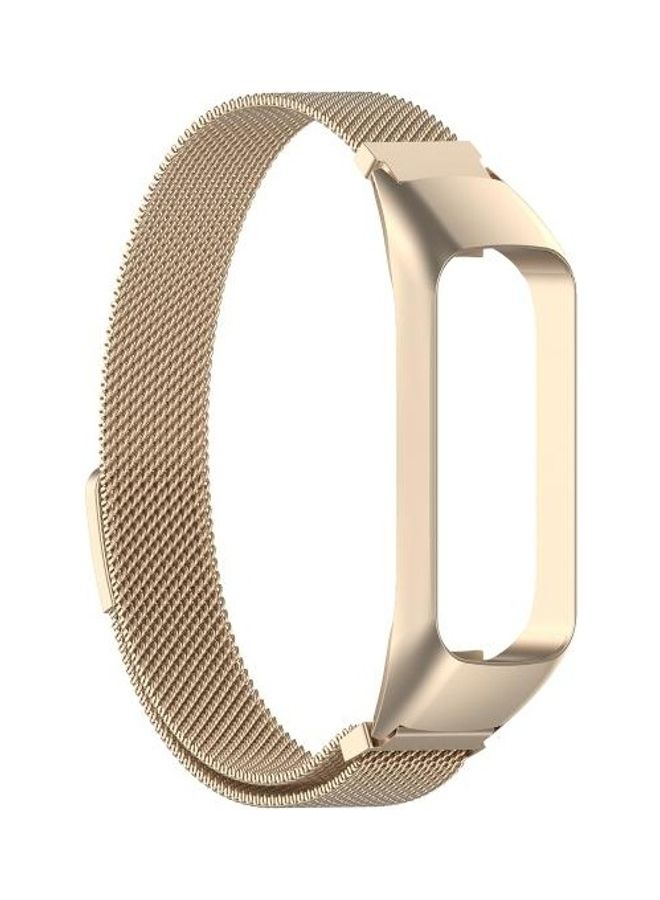 BGM Milanese Replacement Strap For Samsung Galaxy Fit 2 Champagne  - Image 1