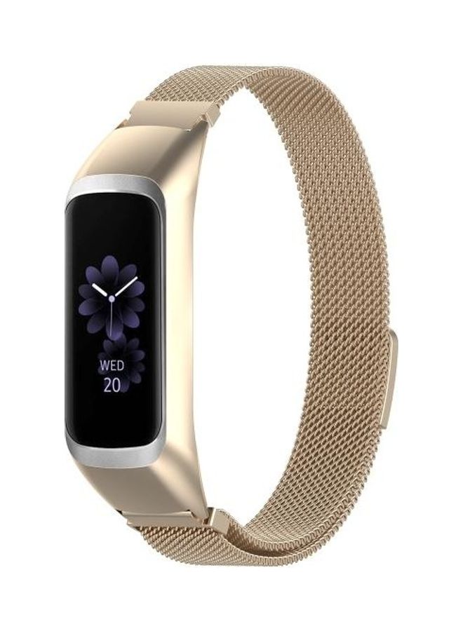 BGM Milanese Replacement Strap For Samsung Galaxy Fit 2 Champagne  - Image 5