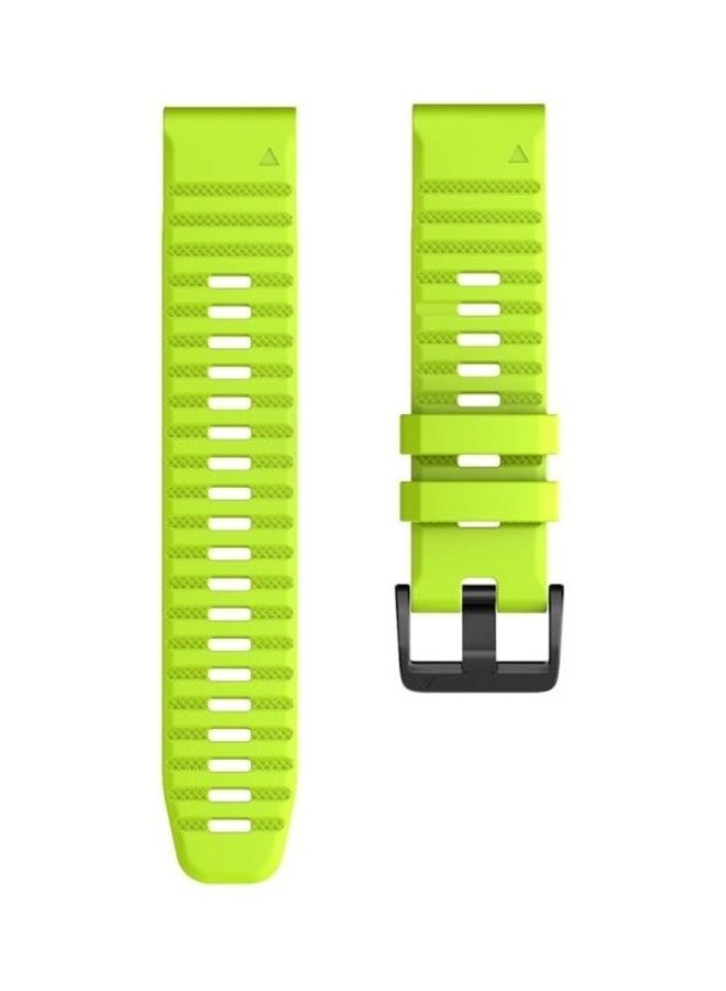 BGM Replacement Strap Band for Garmin Fenix 6X 26mm Smartwatch Green - Image 3