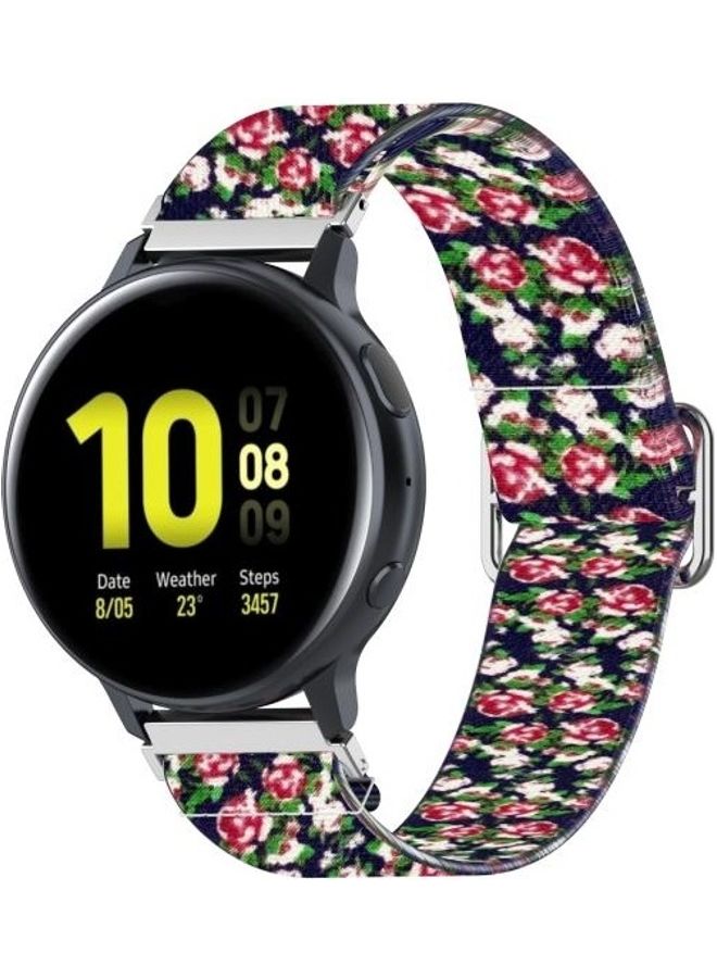 BGM Replacement Strap for Samsung Galaxy Watch Active2 20mm Multicolour - Image 3