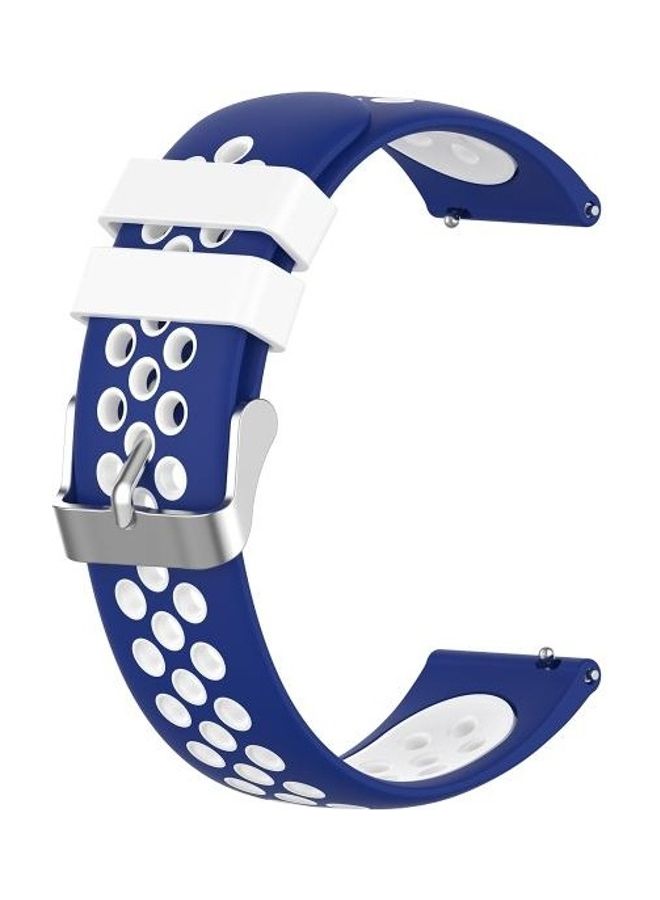 BGM Replacement Strap for Huawei Watch 3 / 3 Pro 22mm Blue/White - Image 1