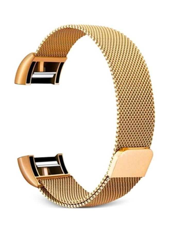 BGM Stainless Steel Replacement Wrist Strap Watch Band Gold