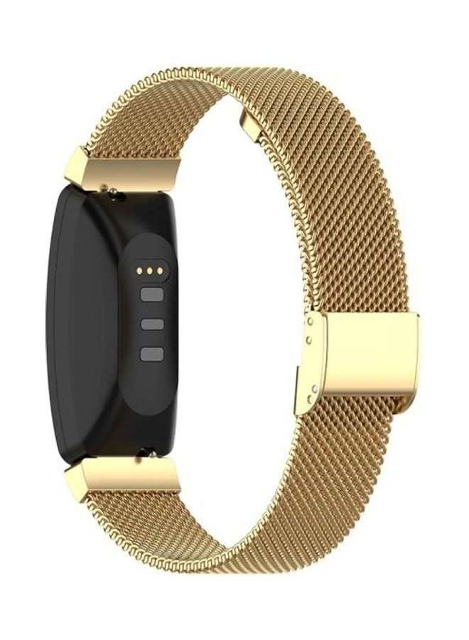 BGM Stainless Steel Replacement Wrist Strap Watch Band Gold - Image 4