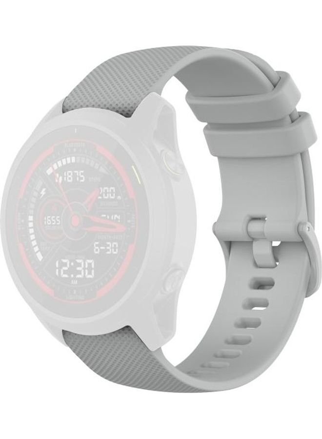 BGM Replacement Strap Watch Band Grey - Image 2