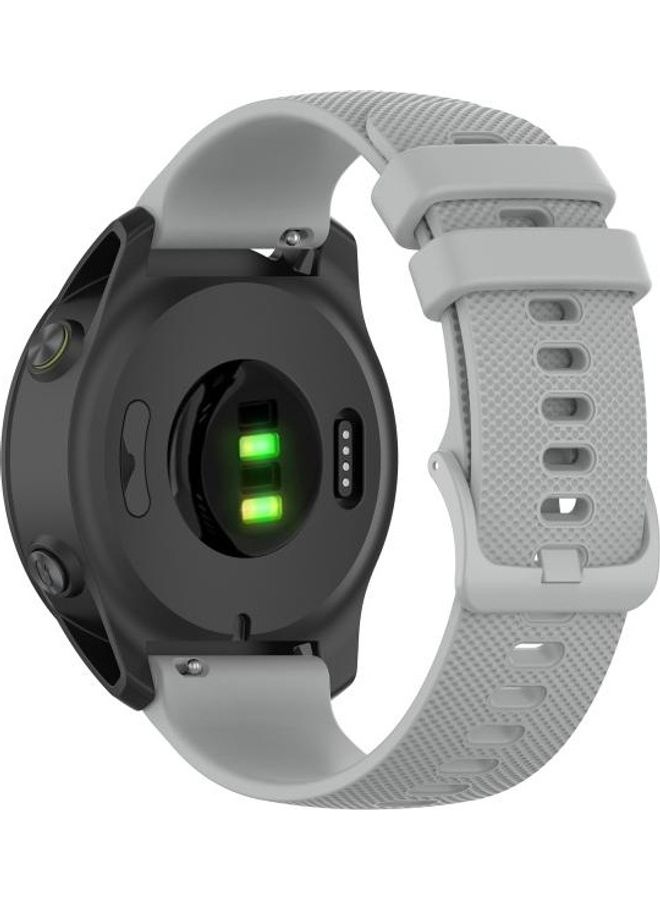 BGM Replacement Strap Watch Band Grey - Image 3