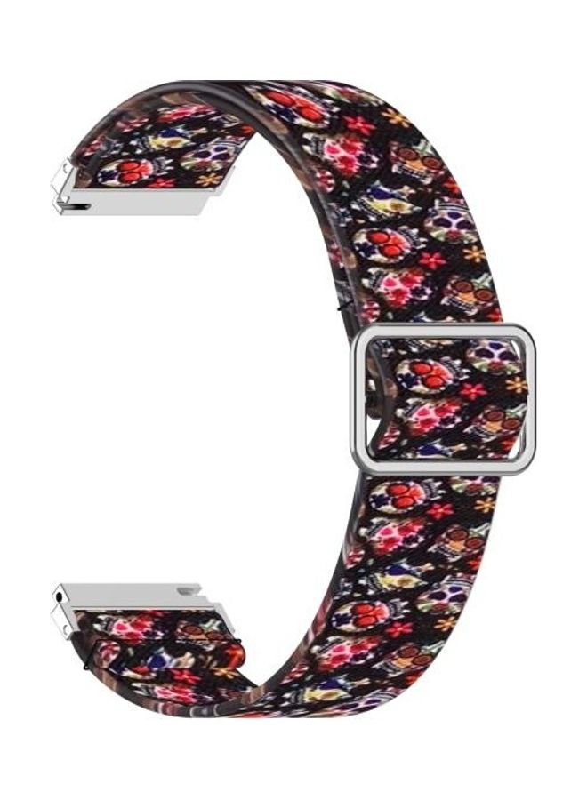 BGM Adjustable Elastic Printed Replacement Watchband For Samsung Galaxy Watch3 20-41mm Multicolour - Image 1