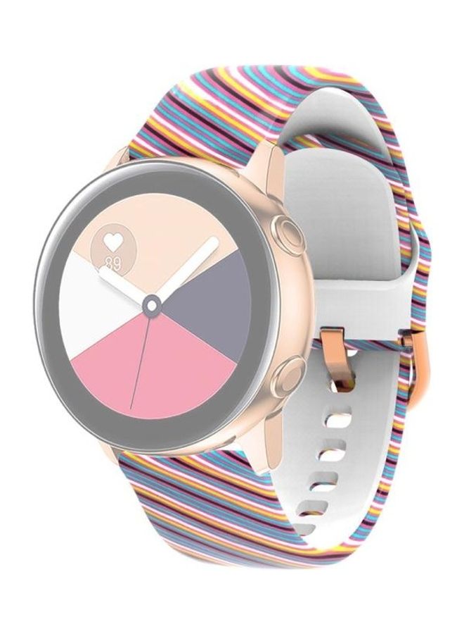 BGM Silicone Printing Replacement Watchband For Samsung Galaxy Watch 42mm Multicolour - Image 1