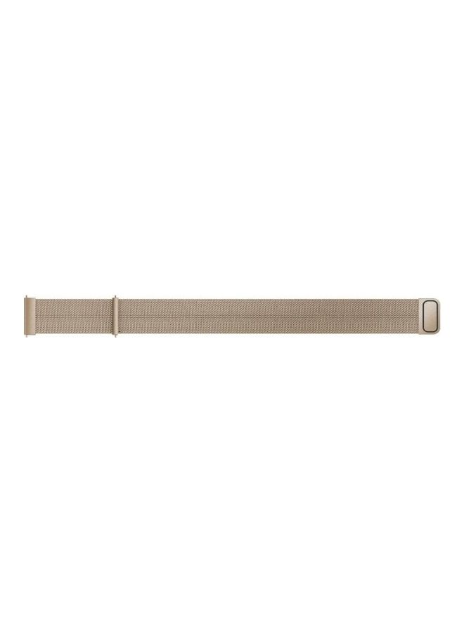 BGM - Milanese Stainless Steel Replacement Strap For Huawei Watch 3/3 Pro Champagne Gold - Image 1