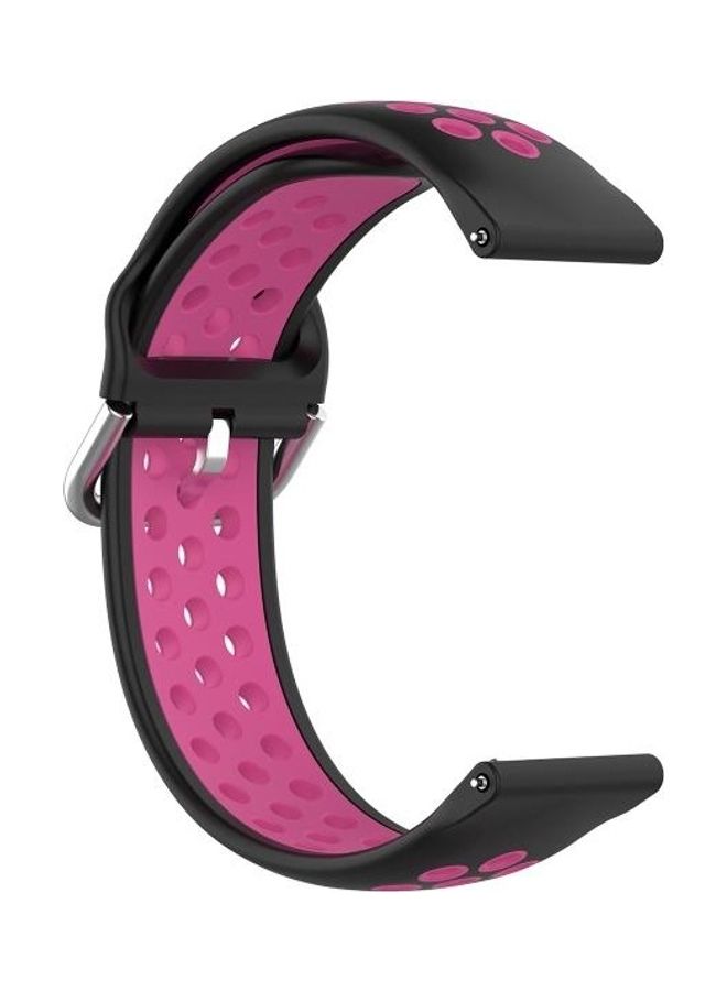 BGM Replacement Strap for Samsung Galaxy Watch4 40mm Black/Rose - Image 2