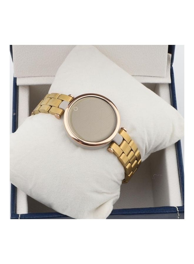 BGM Stainless Steel Waist Strap Watch Band Gold - Image 5