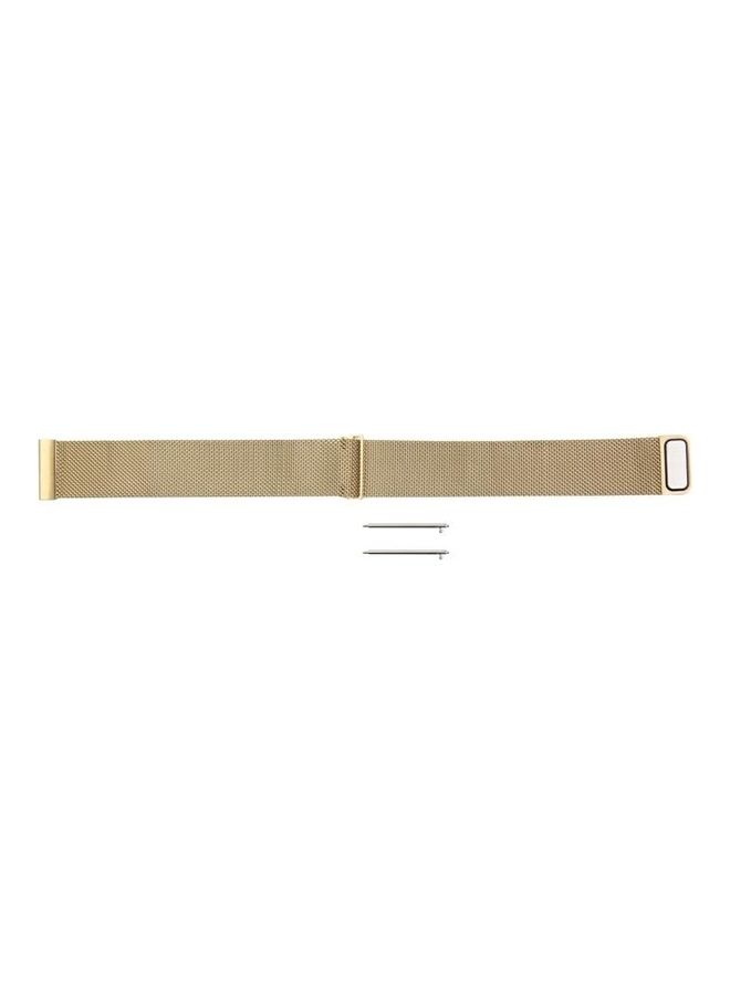 BGM Stainless Steel Waist Strap Watch Band Gold - Image 4