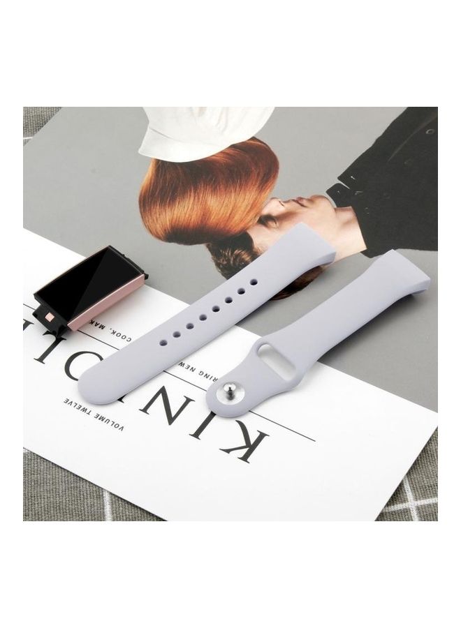 بي جي إم سوار بديل لساعة فيتبيت الذكية مقاس 22 مم رمادي - Image 5