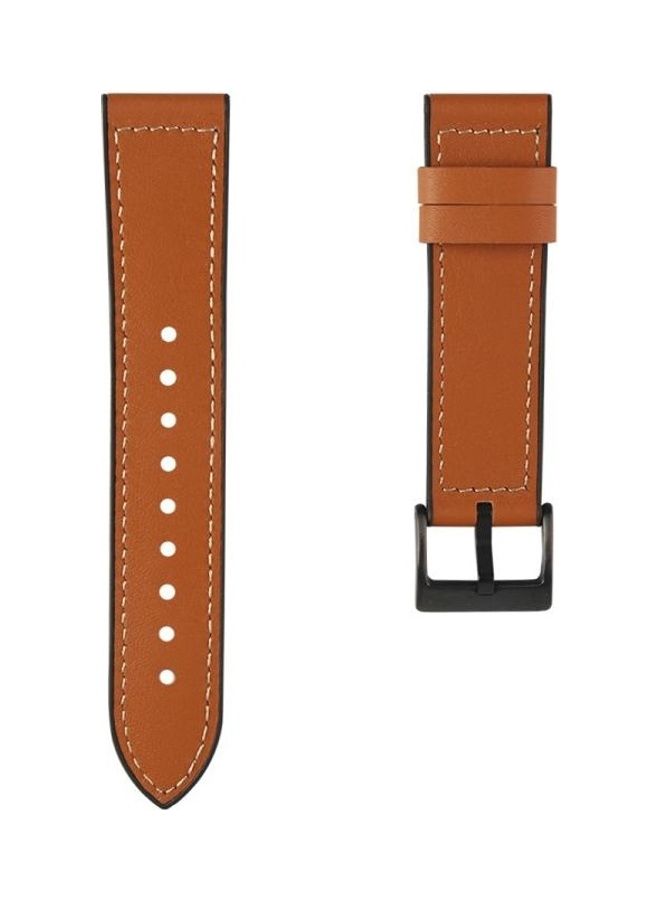 BGM Replacement Strap for Samsung Galaxy Watch 3 41mm Brown - Image 1