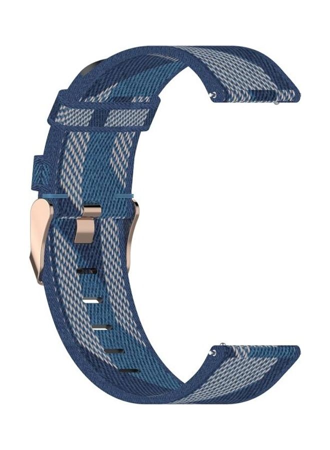 BGM Replacement Strapfor Huawei GT / GT2 and Honor Magic Watch 2 22/46mm Blue - Image 3