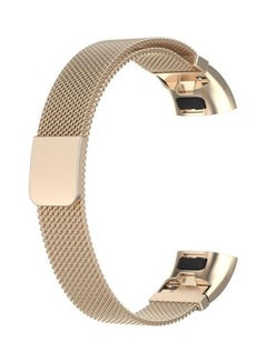 Milanese Replacement Strap Watchband For Huawei Band 3/4 Pro Champagne Gold