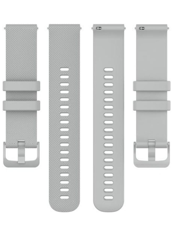 BGM Replacement Strap Band for Garmin Smartwatch Grey - Image 3