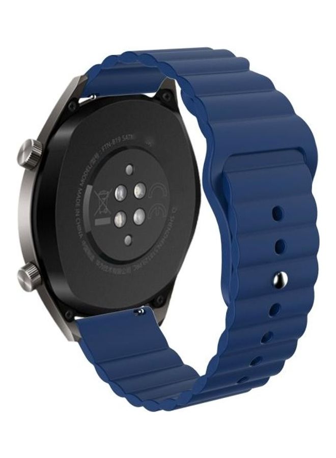 BGM Replacement Strap for Huawei GT2 20/42mm Blue - Image 1