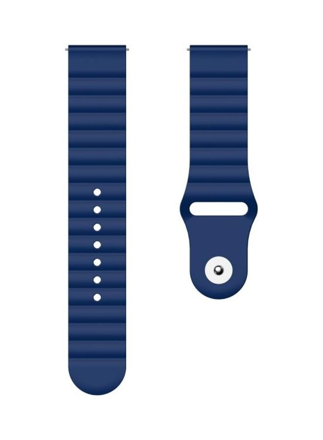 BGM Replacement Strap for Huawei GT2 20/42mm Blue - Image 4