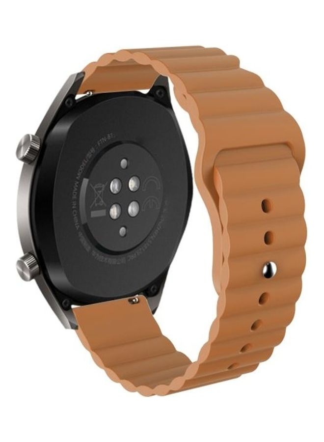 BGM Replacement Strap for Huawei GT2 20/42mm Brown - Image 1