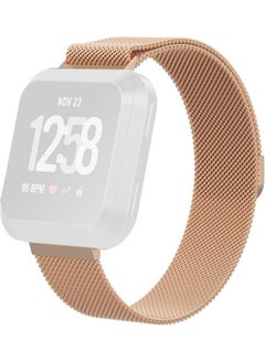 Milanese Watch Strap For Fitbit Versa 2/Lite Rose Gold
