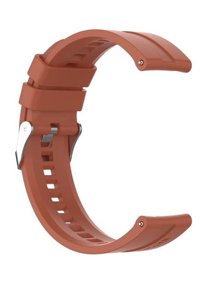 BGM Replacement Strap for Huawei Watch 3 / 3 Pro Cabernet Orange - Image 2