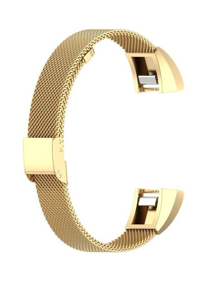 BGM Stainless Steel Replacement Wrist Strap Watch Band Gold - Image 2