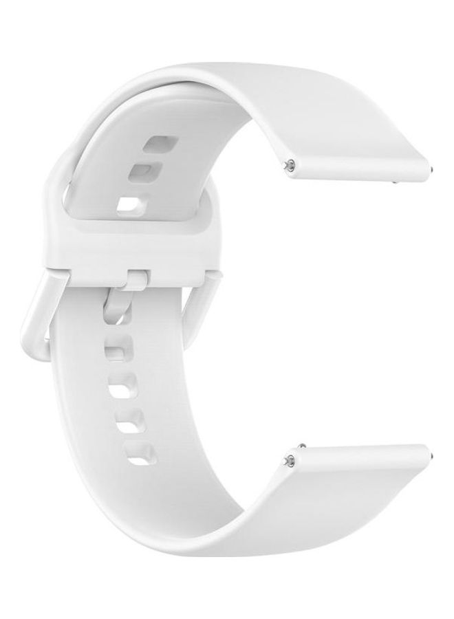 بي جي إم سوار معصم من السيليكون لساعة فيتبيت فيرسا 2/ فيرسا/ فيرسا لايت/ بليز أبيض - Image 3