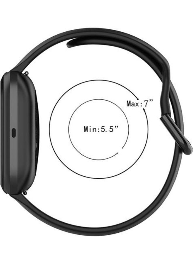 بي جي إم سوار معصم من السيليكون لساعة فيتبيت فيرسا 2/ فيرسا/ فيرسا لايت/ بليز أبيض - Image 5