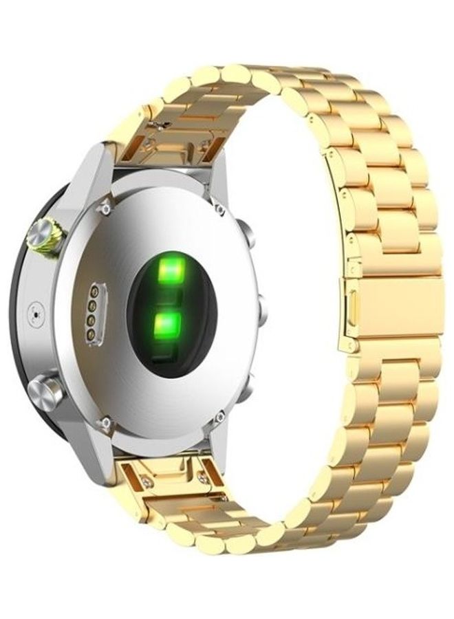 BGM Stainless Steel Replacement Wrist Strap Watch Band Gold - Image 4