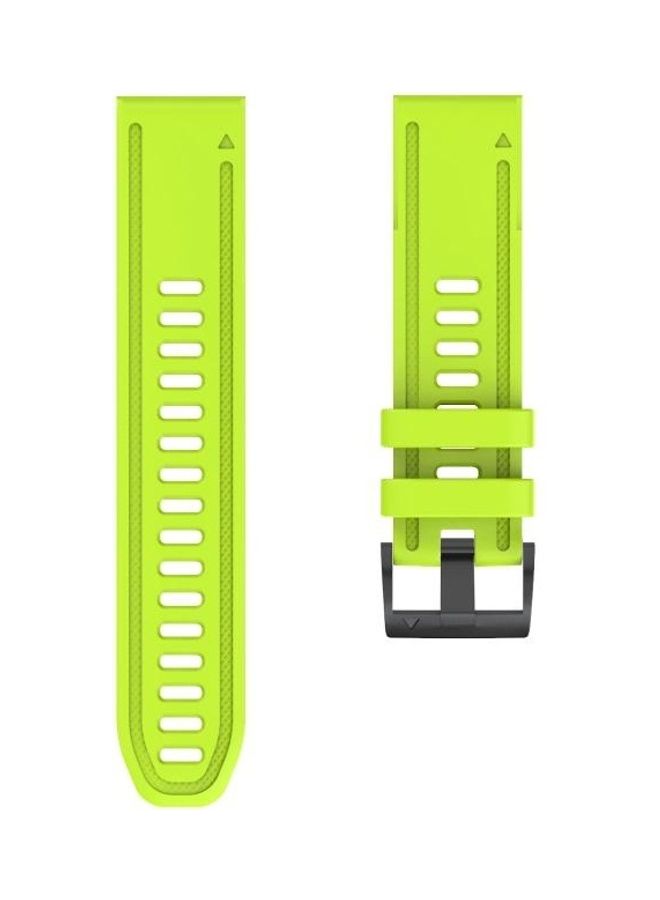 BGM Replacement Strap Band for Garmin Fenix 6S Smartwatch Green