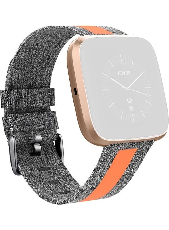 BGM Replacement Strap Band for Fitbit Smartwatch Grey - Image 1