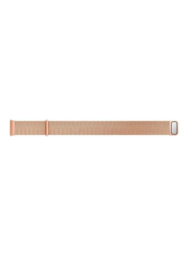 BGM Stainless Steel Replacement Strap For Huawei Watch 3/ 3 Pro Rose Gold - Image 2